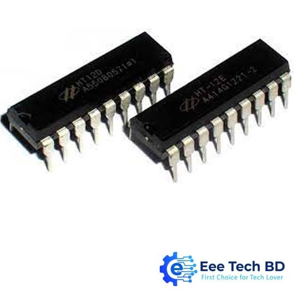 HT12E & HT12D Encoder - Decoder Pair