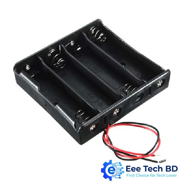 4 Tank 18650 Battery Case