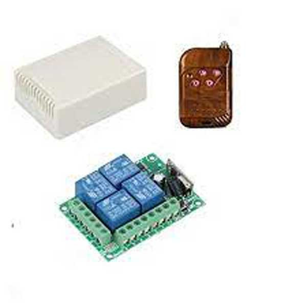 RF 433MHz 4 Channel Wireless Relay Module