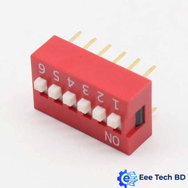 6 Position DIP Switch