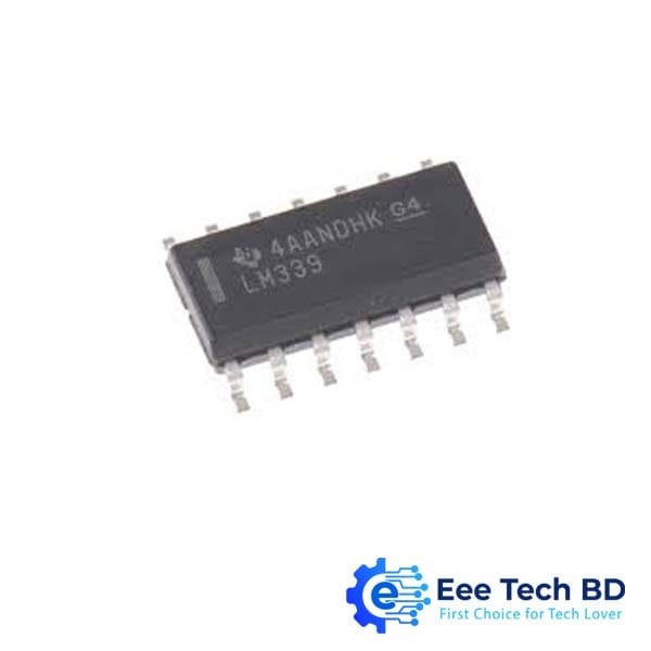 LM339D Low Power Quad Comparator SMD IC's