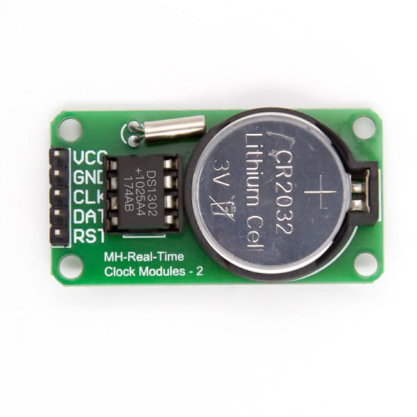 DS1302 Realtime Clock Module Without Battery