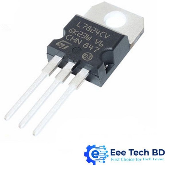 L7824 24V 1A Positive Regulator IC's