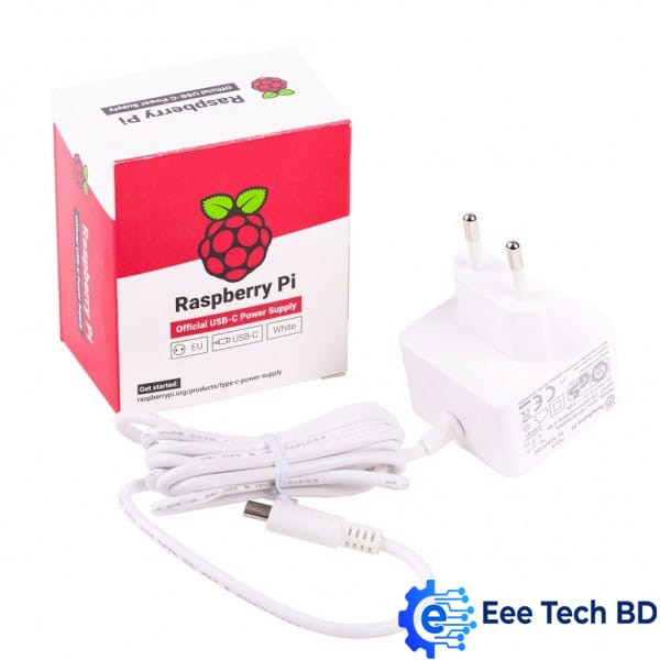 DC5.1V 3A  Raspberry pi 4 Official Power Supply USB-C