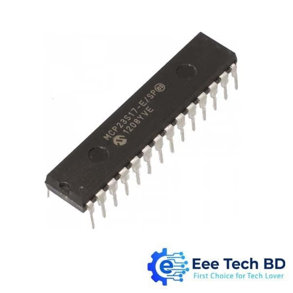 MCP23S17 16-Bit I/O Expander with SPI Interface